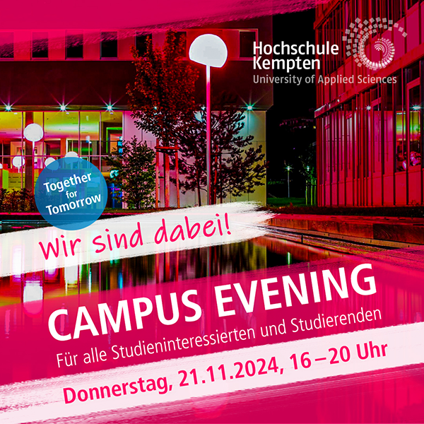 Campus Evening Hochschule Kempten